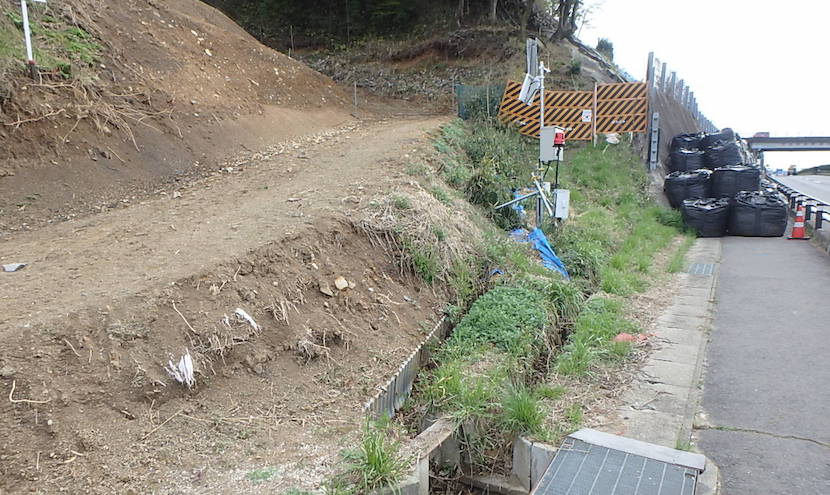 19号線沿い防災工事：岐阜県瑞浪市